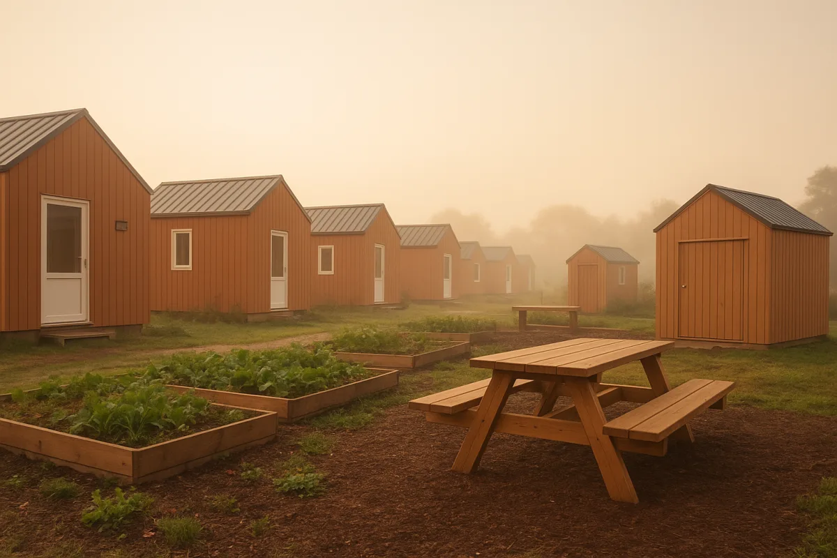 Downsizing to Tiny Homes in Communities