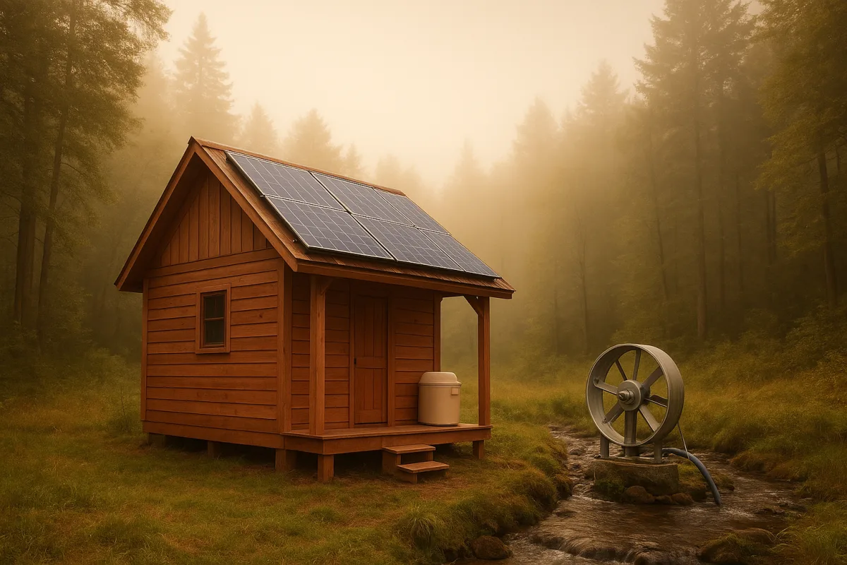 Off-Grid Small Cabin Living for Families