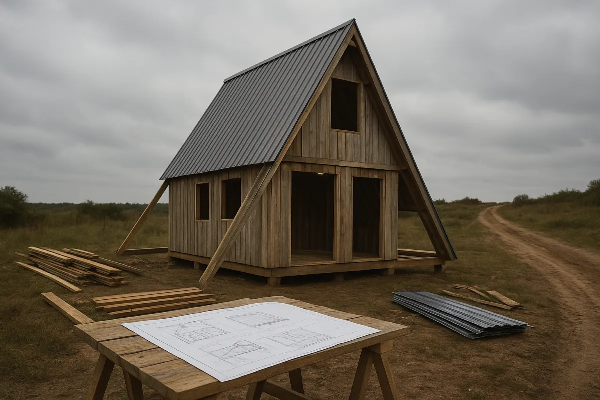 Prefab A-Frame Tiny Home Kits