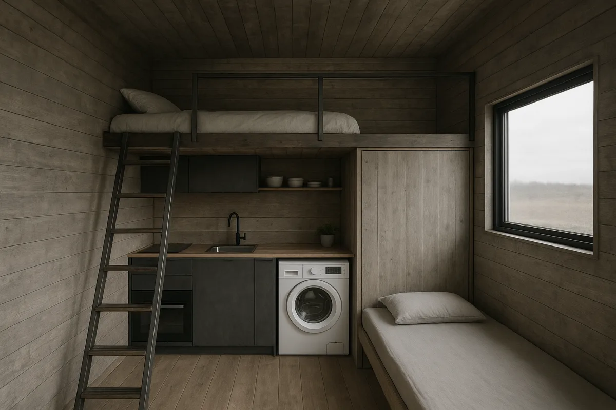 Tiny Homes Unique Design Features and Space-Saving