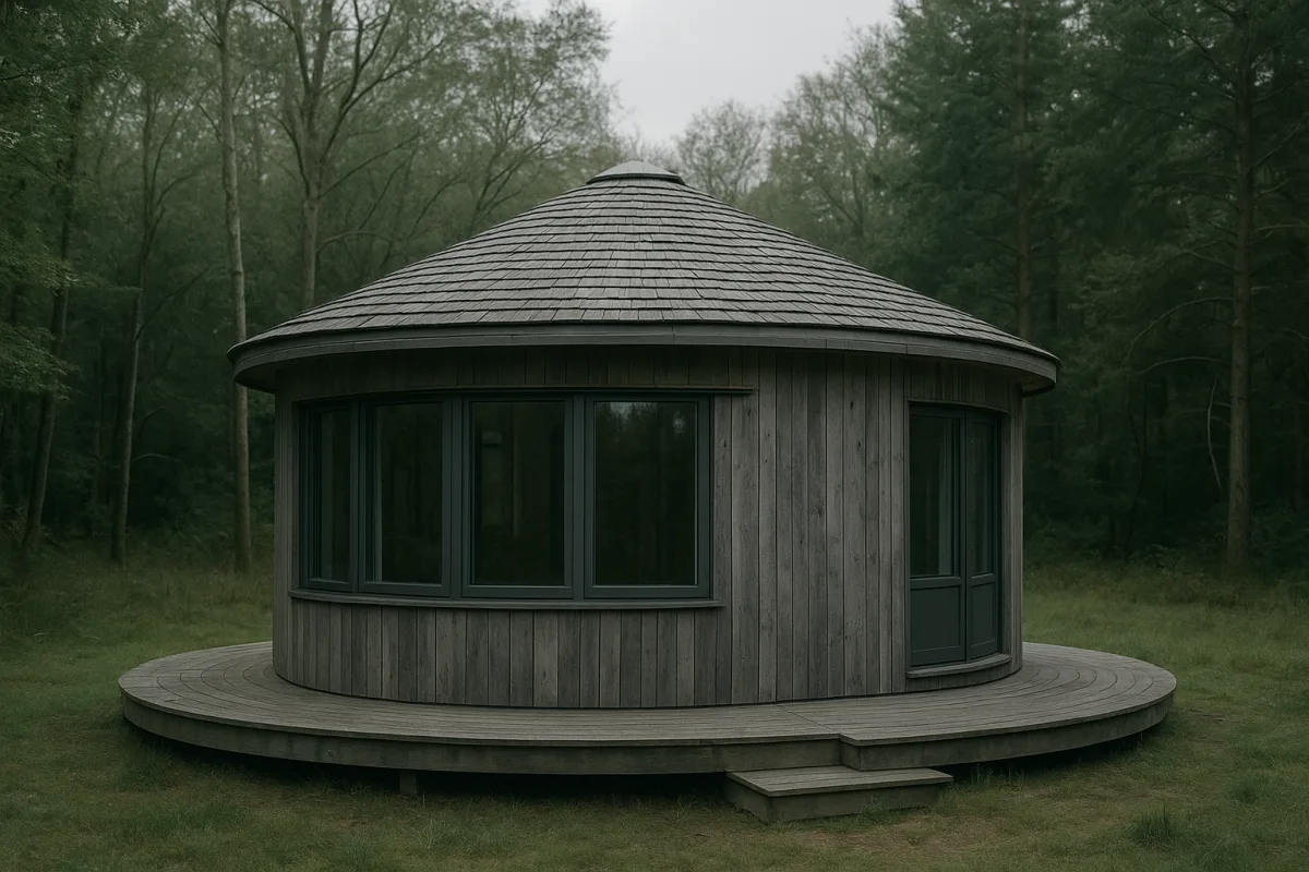 Unique Tiny Home Shapes: Roundhouses and Cordwood Homes