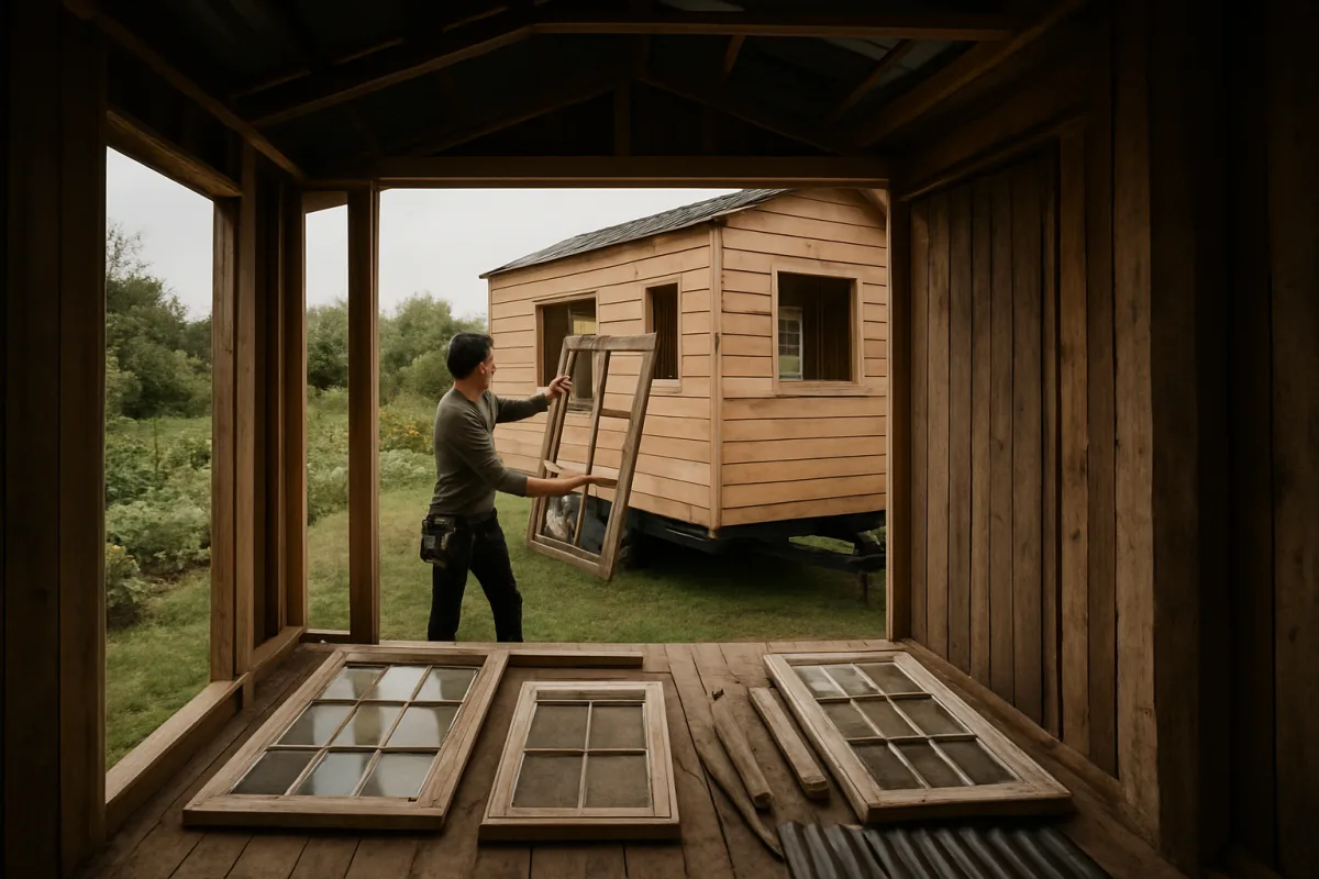 Young Builders DIY Tiny Homes Inspired by Nature